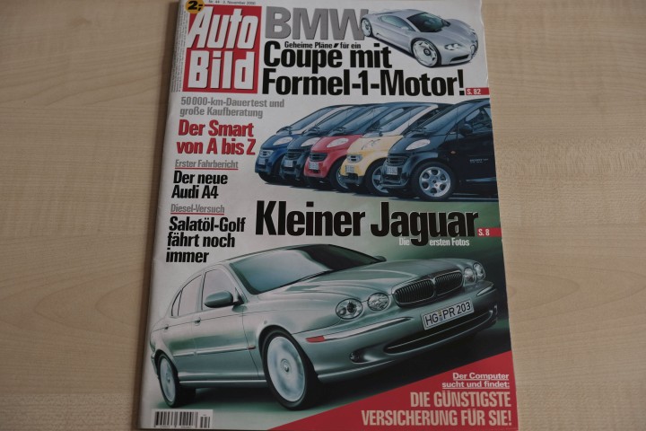 Deckblatt Auto Bild (44/2000)